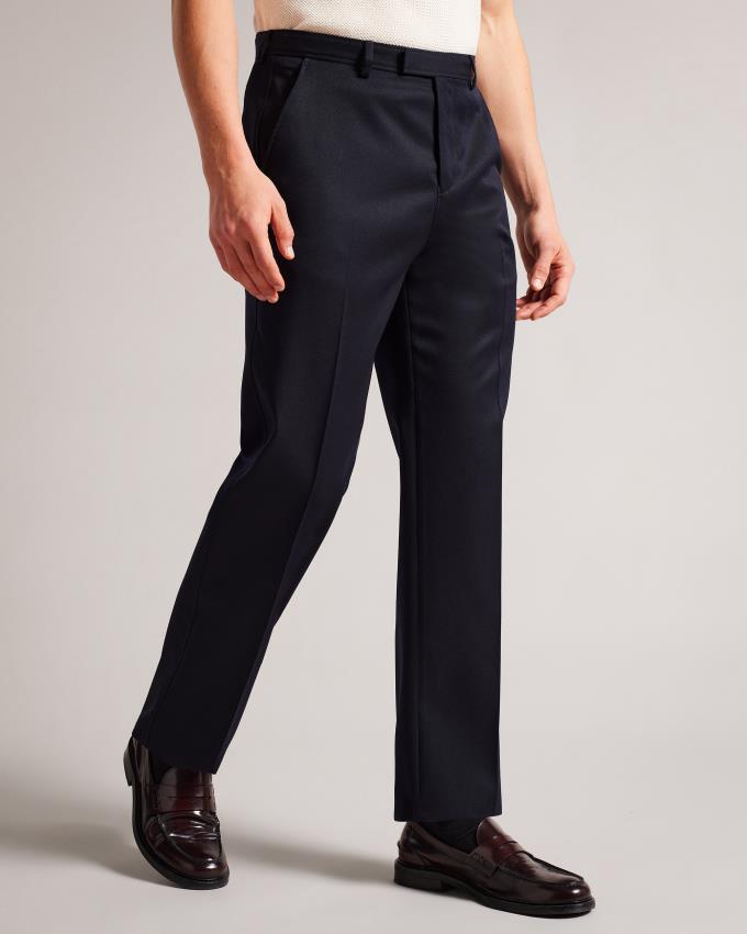 Pantalon Ted Baker Leyden Fit Bleu Marine Homme | NJB-83158874